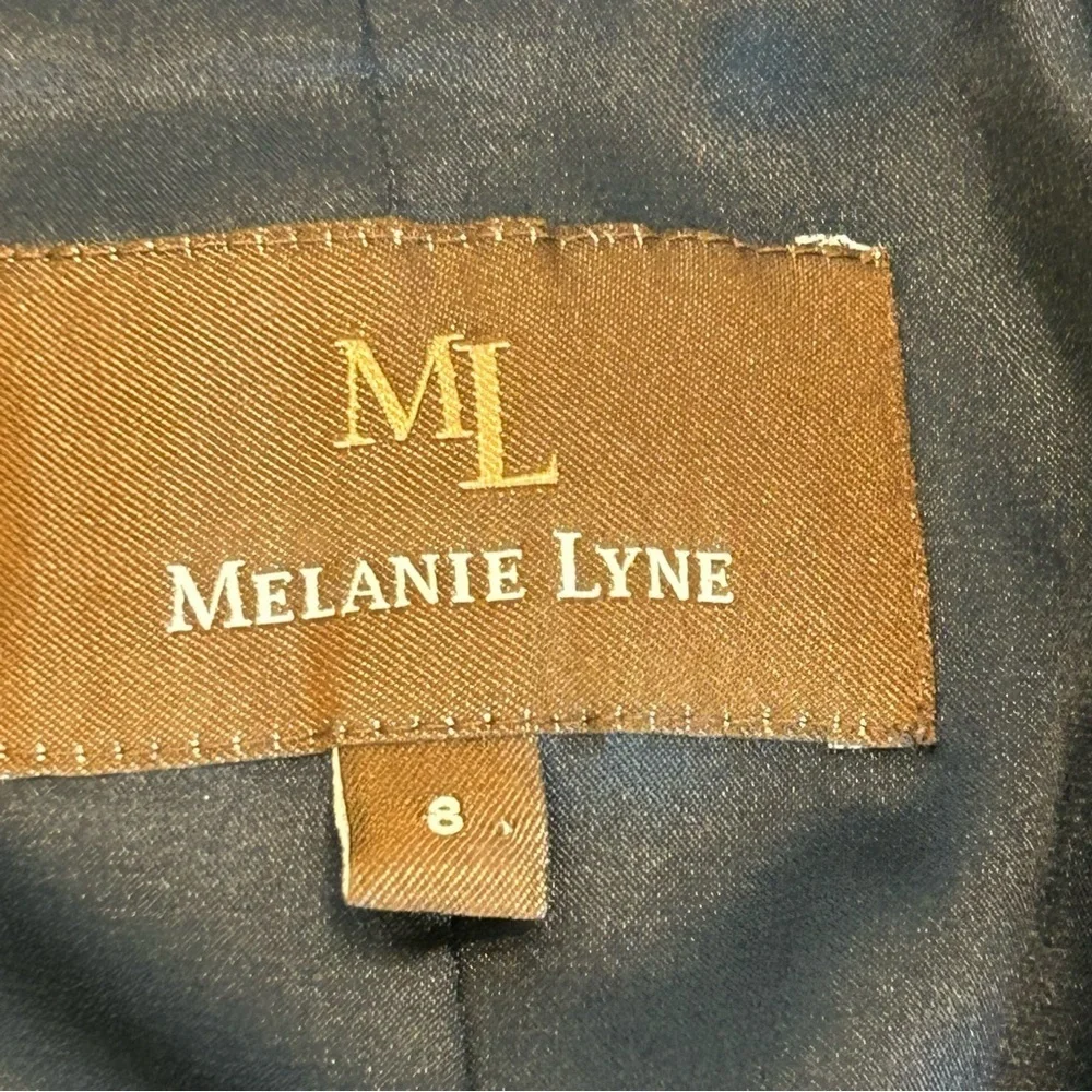 MELANIE Lyne blue blazer Sz 8 career business professional 
Excellent condition - Picture 8 of 14